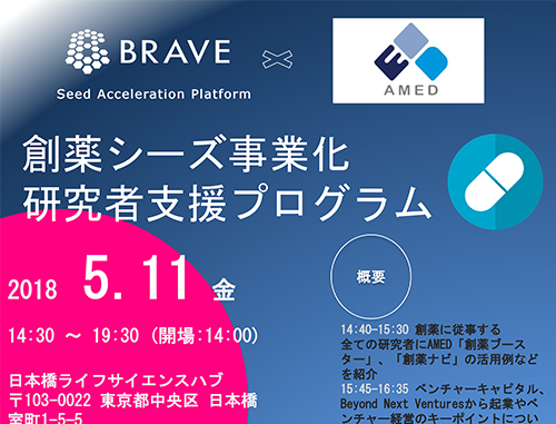 創薬シーズ事業化研究者支援プログラム