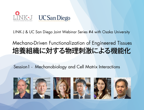 培養組織に対する物理刺激による機能化 "Mechano-Driven Functionalization of Engineered Tissues" Session 1 Mechanobiology and Cell Matrix Interactions