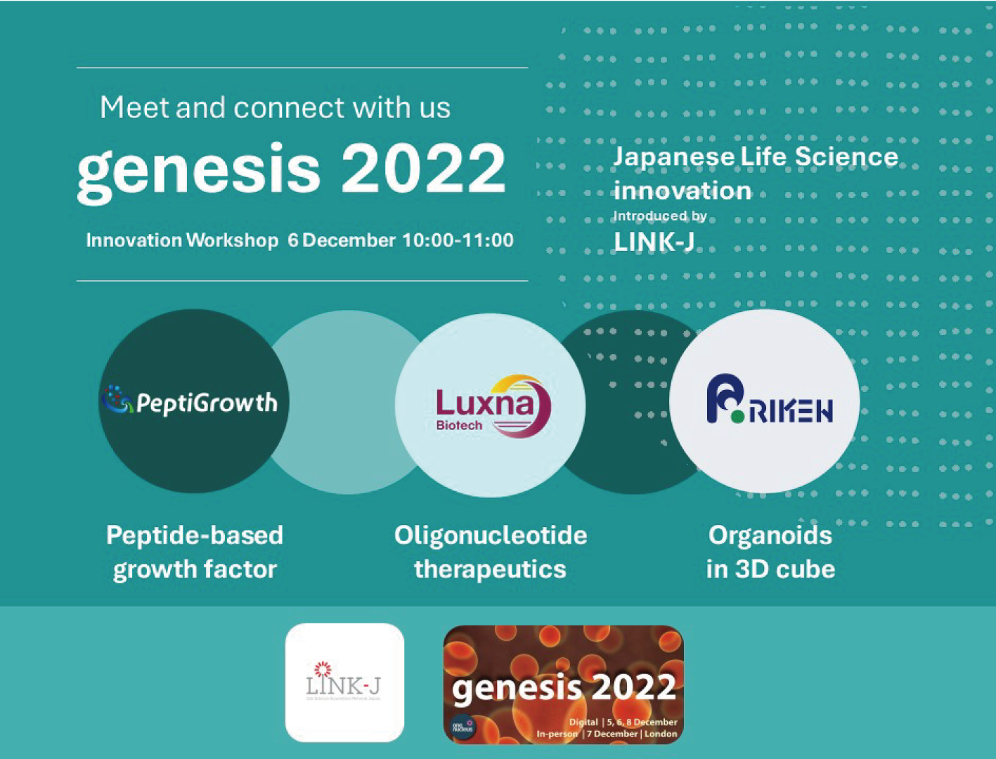 Genesis Digital 2022 : Innovation Workshopのご案内