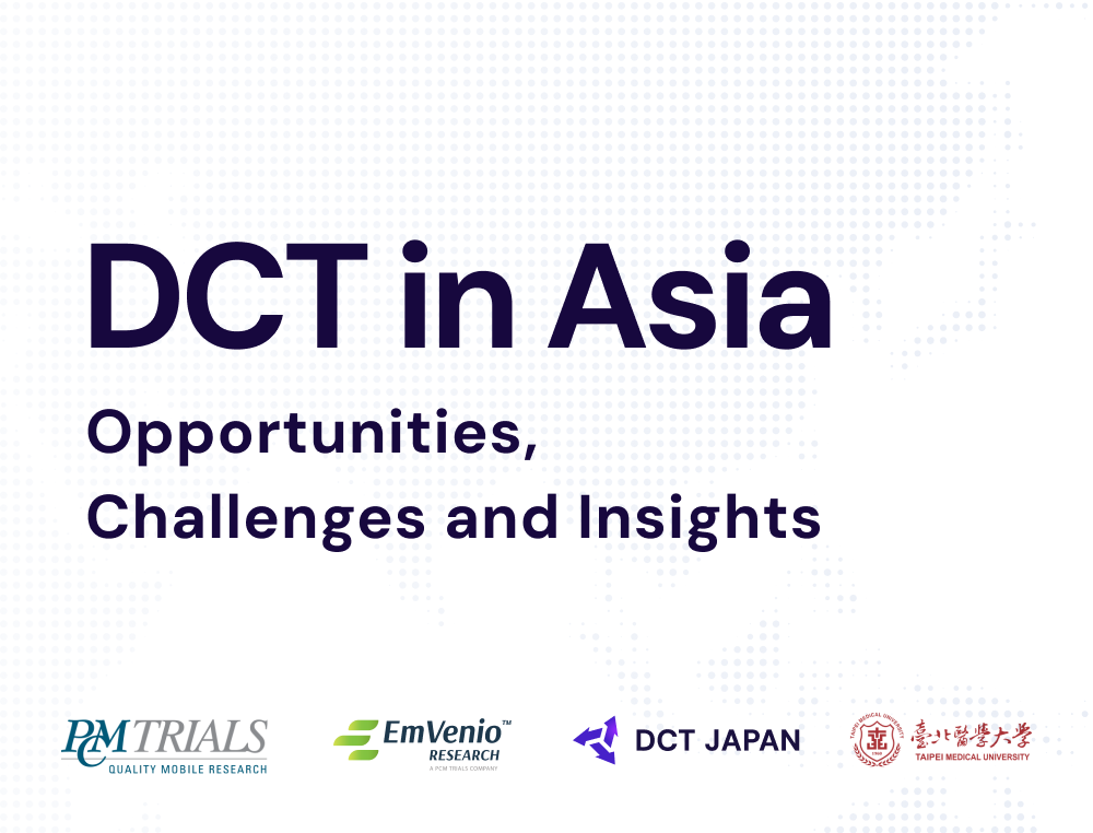 ウェビナー「DCT in Asia: Opportunities, Challenges, and Insights」