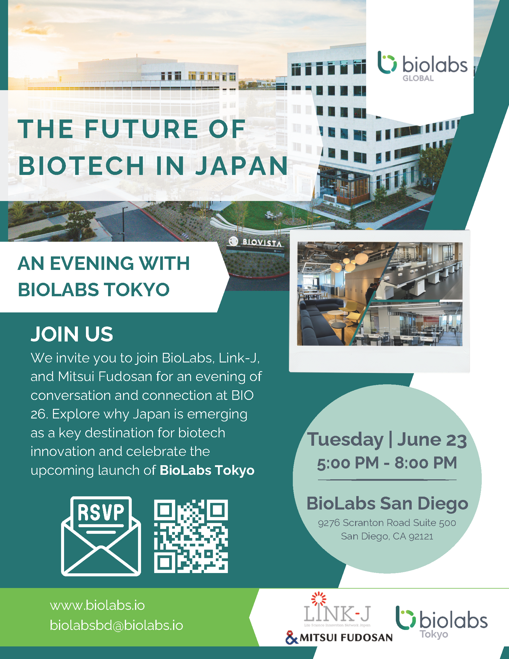 The Future of Biotech in Japan: An Evening with BioLabs Tokyo